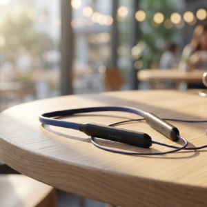 Sanso Wireless Neckband with Deep Bass and HD Sound